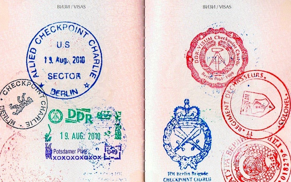 passport stamps