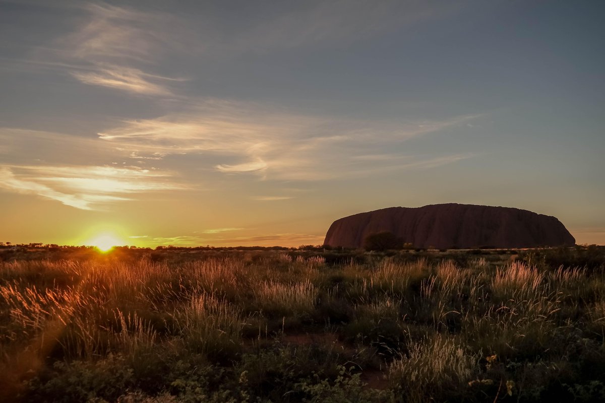 A4 - Again, a close one, but for me natural wonders by a slight edge. Sunrise at #Uluru. #Australia #LPChat http://t.co/xlI3d48dKi