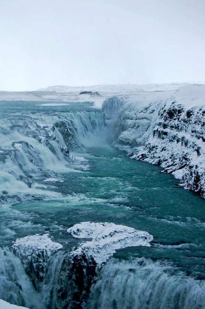 Gullfoss Waterfall in Iceland