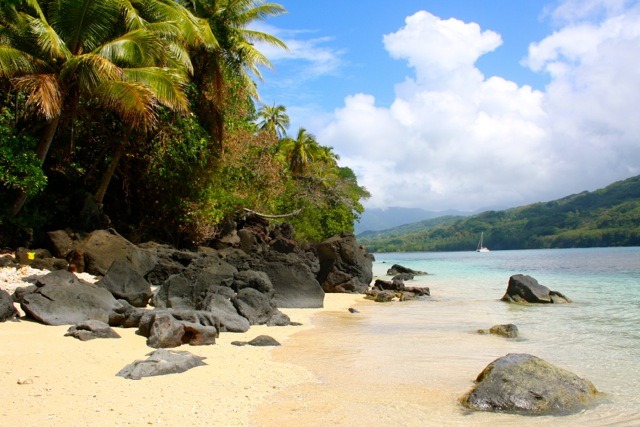 Little Beach on Tanna Island in Vanuatu