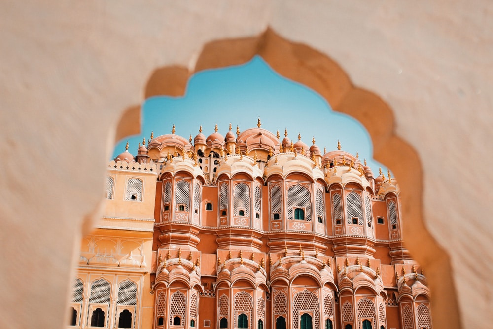 Hawa Mahal Palace in Jaipur, India