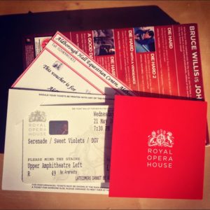 Tickets to the ballet, horseriding lessons and, er, a Die Hard box set