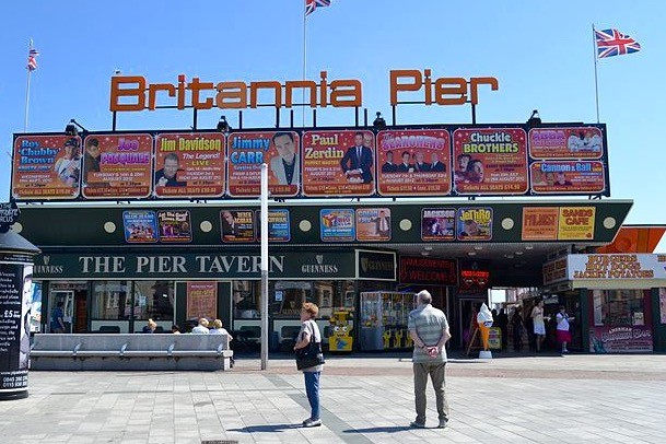 Welcome to fabulous Las Vegas- twinned with Great Yarmouth seafront