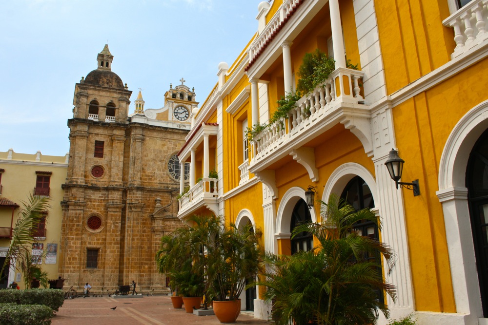 buildings around town