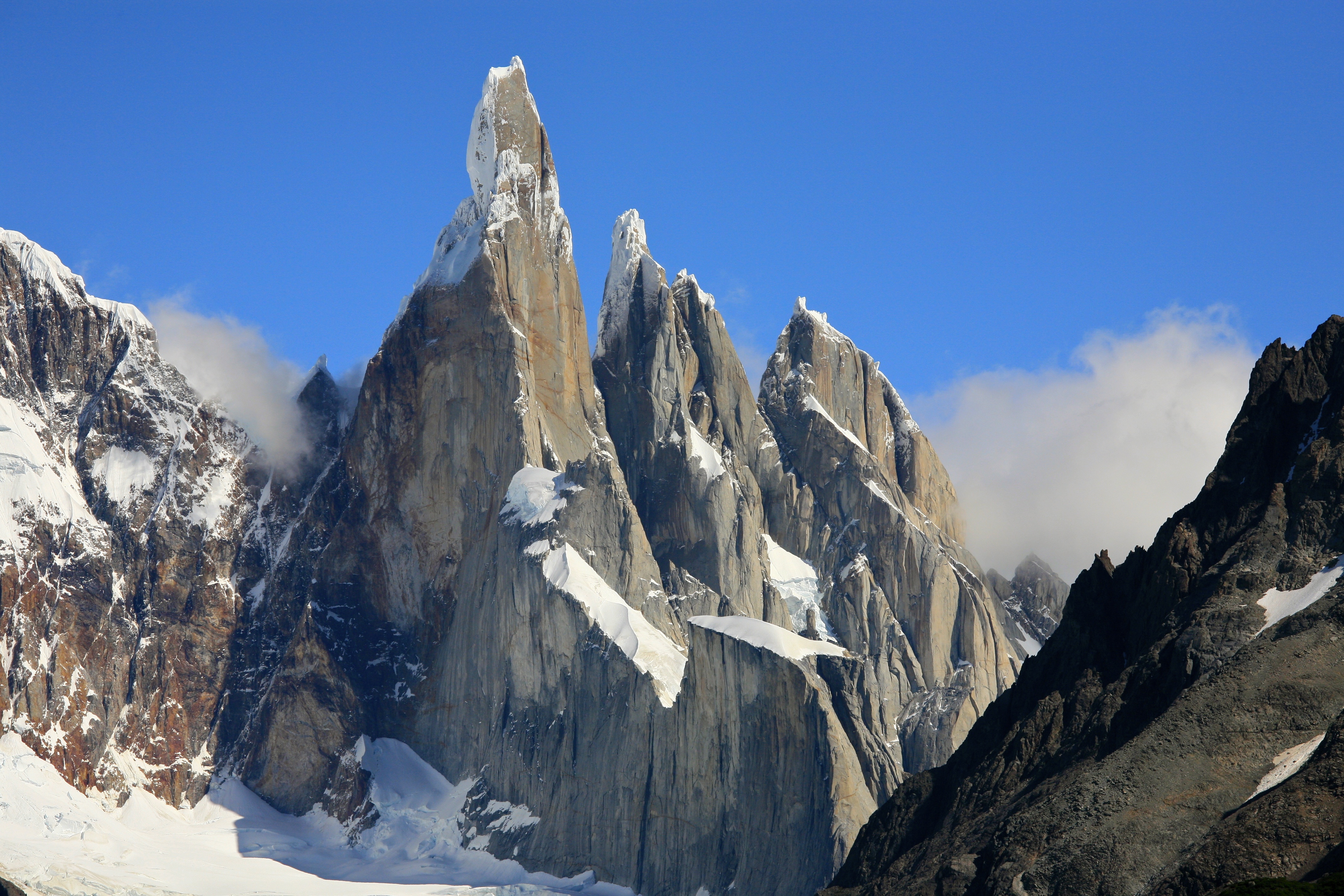 The towers of Cerro Torre – most dangerous mountains in the world 