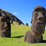 The moai of Easter island draw tens of thousands of visitors