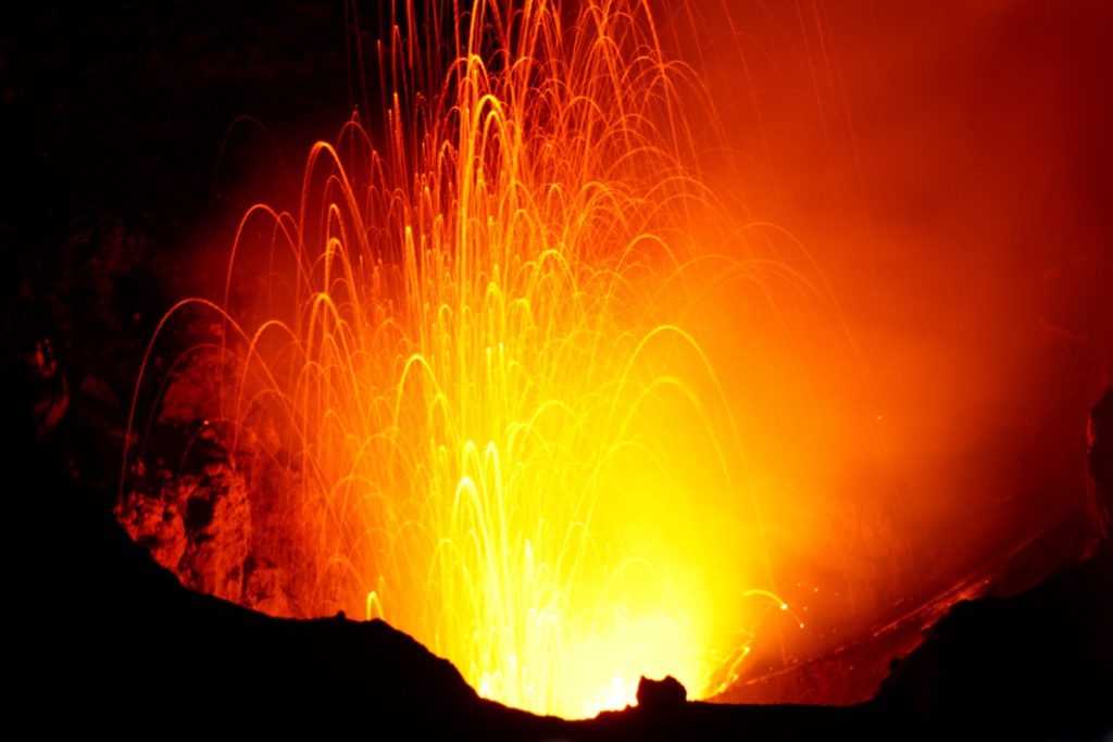 Mount Yasur on Tanna Island