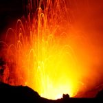 Mount Yasur on Tanna Island in Vanuatu