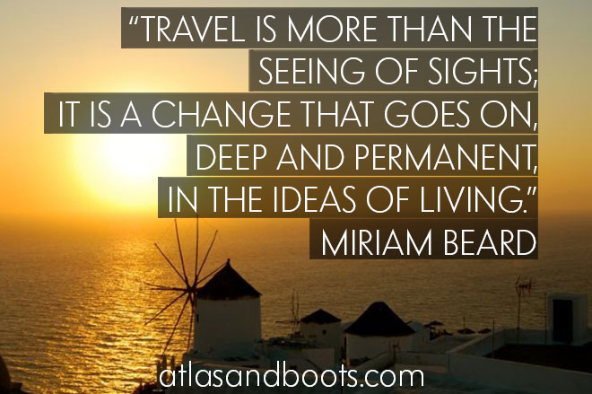 Travel is deep and permanent inspirational travel quotes