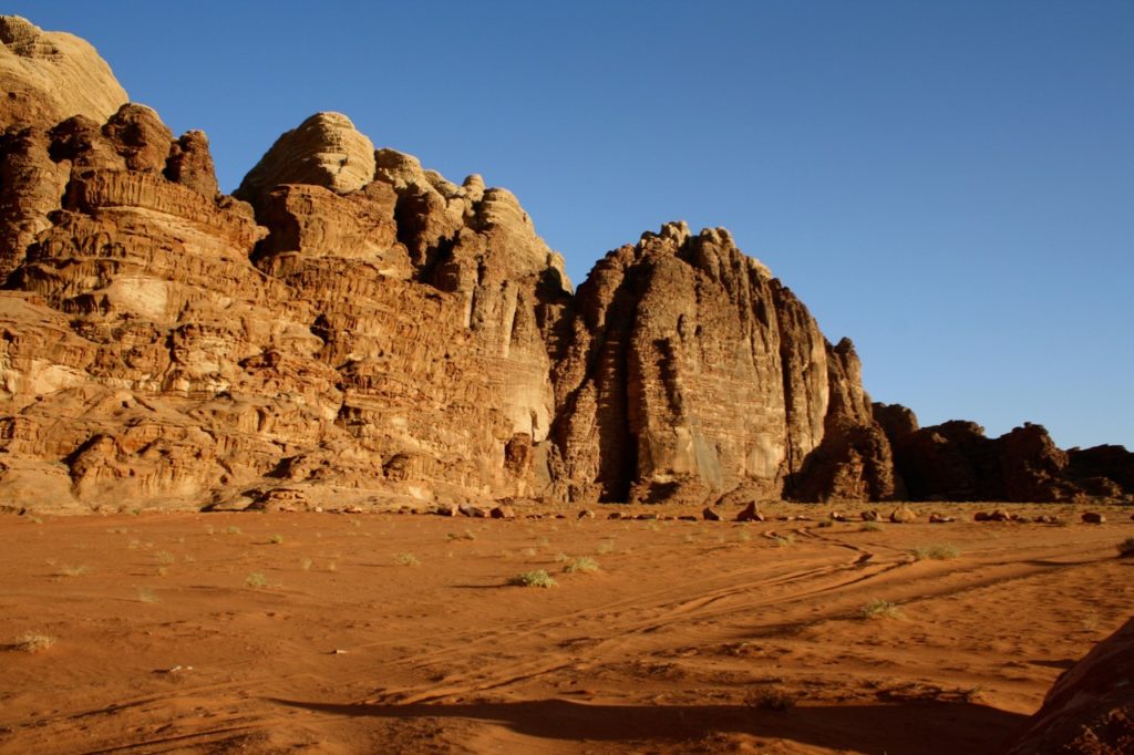 A night in the Jordanian desert wadi rum photography