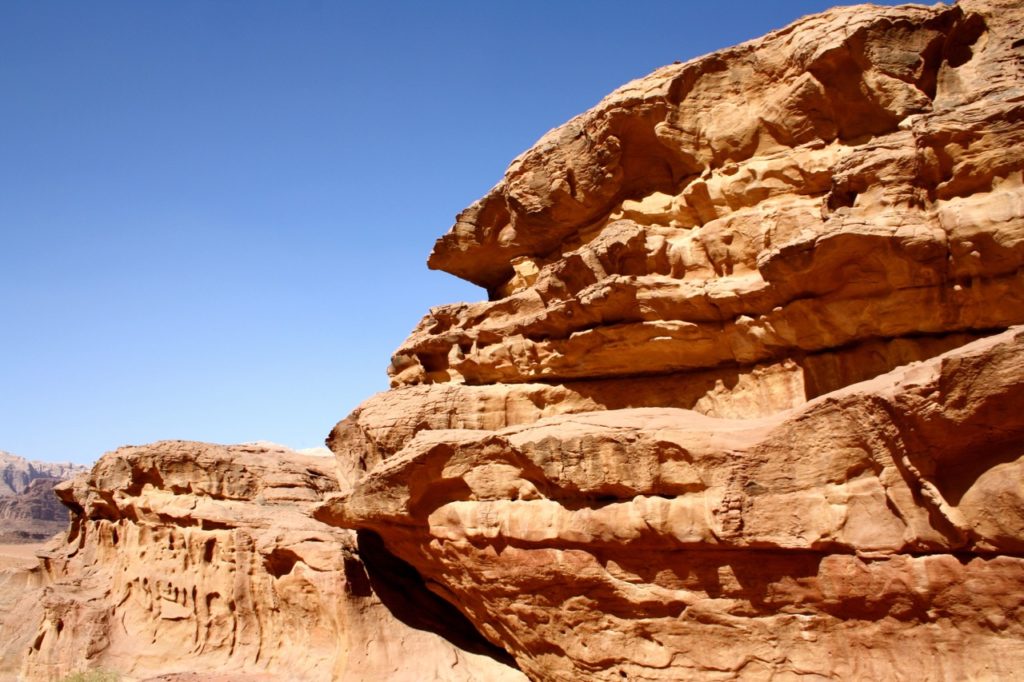 A night in the Jordanian desert wadi rum photography