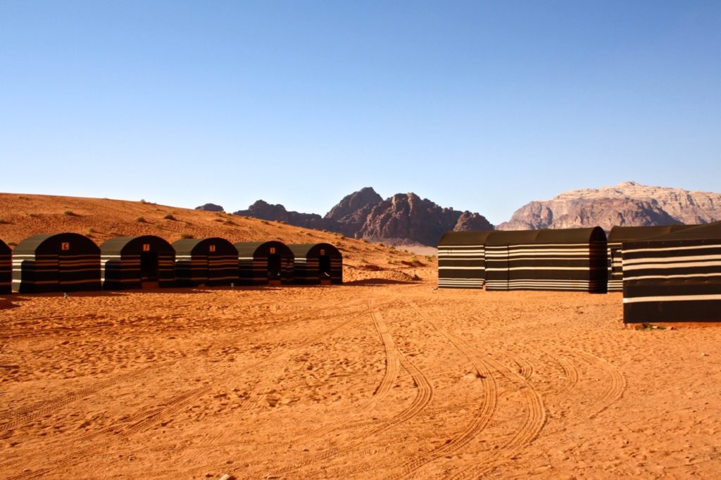 A night in the Jordanian desert wadi rum photography