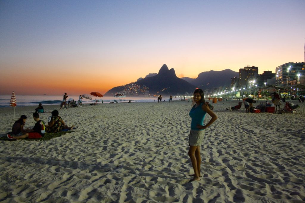 rio de janeiro sunset