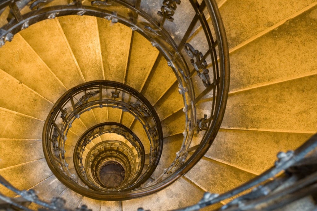 words that don't exist in English: staircase