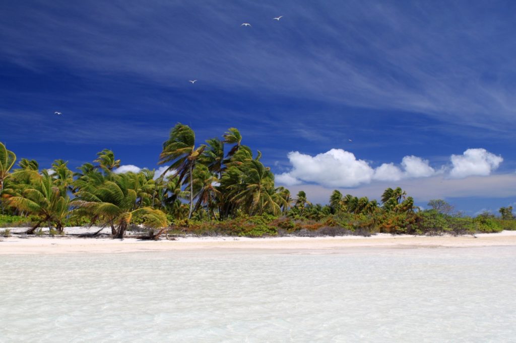 least visited countries in the world: kiribati