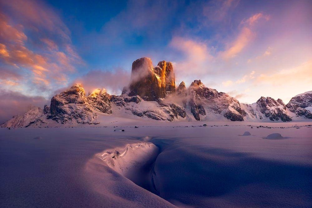 The fantastical Mt Asgard is one of the most beautiful mountains in the world