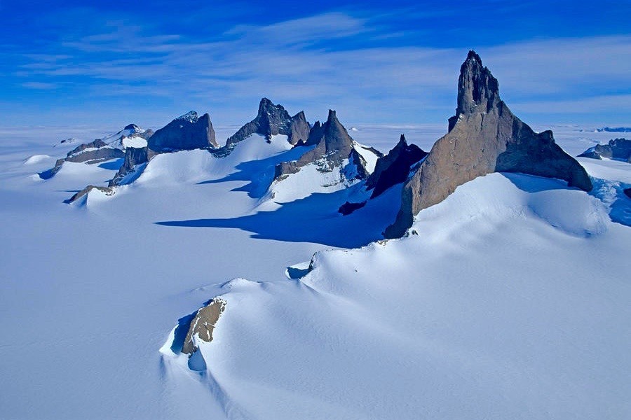 Ulvetanna is one of the most remote mountains in the world