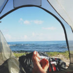 view out of tent for Wild camping tips