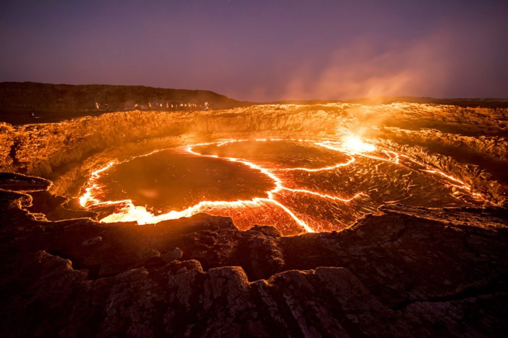 erta ale, most active volcanoes