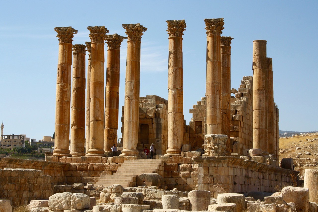 archaeological site in jordan