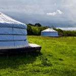 glamping in Devon grounds