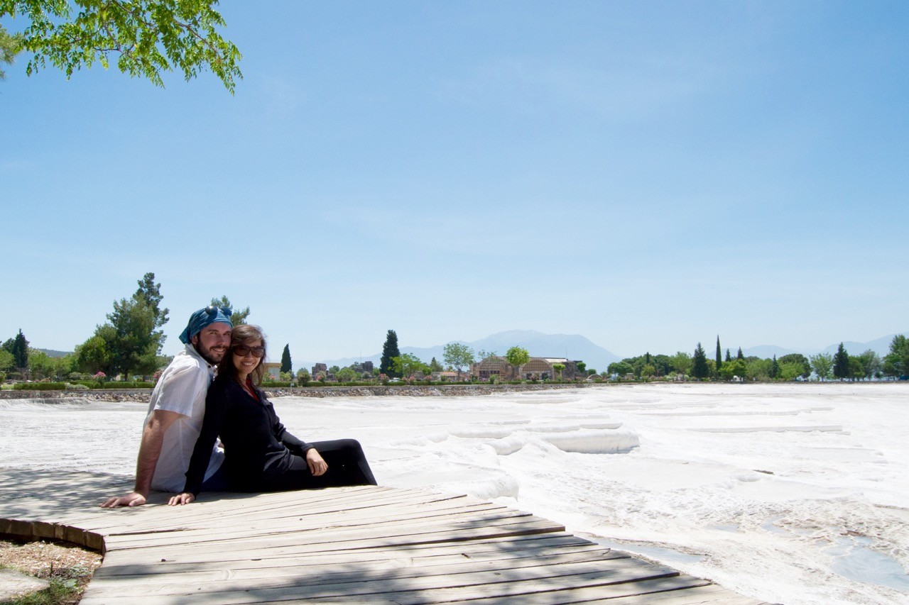 Peter & Kia at Pamukkale