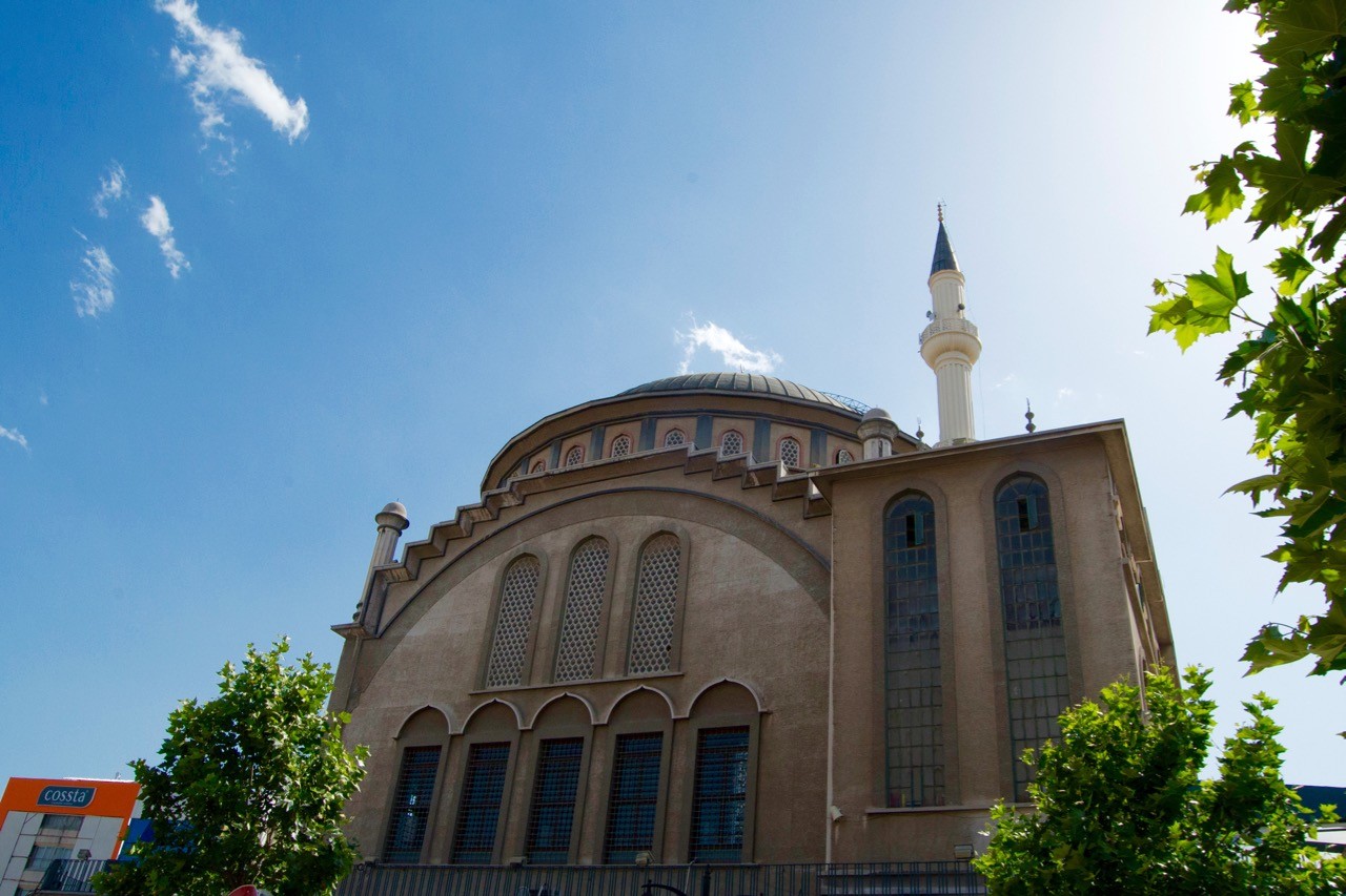 A mosque in Denizli near Pamukkale