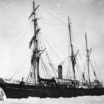 Shackleton's ship, Endurance, during the epic journeys of discovery