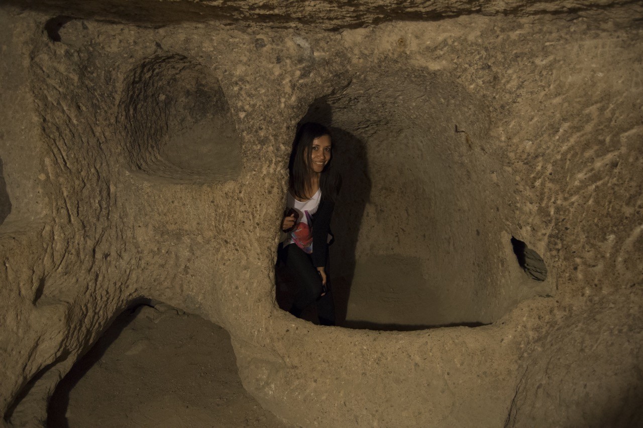 underground cities of Cappadocia hide and seek