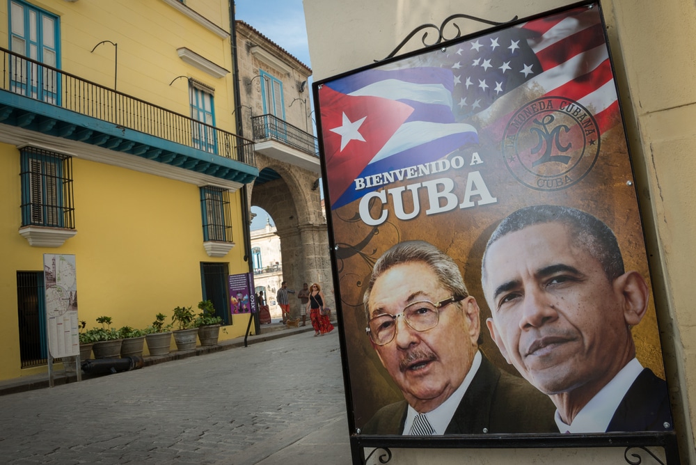 Barack Obama visited Cuba in 2016