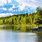 oslo-hiking-trails-Sognsvann lake north of Oslo