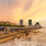 Calm amid the chaos in Colombo Sri Lanka evening stroll