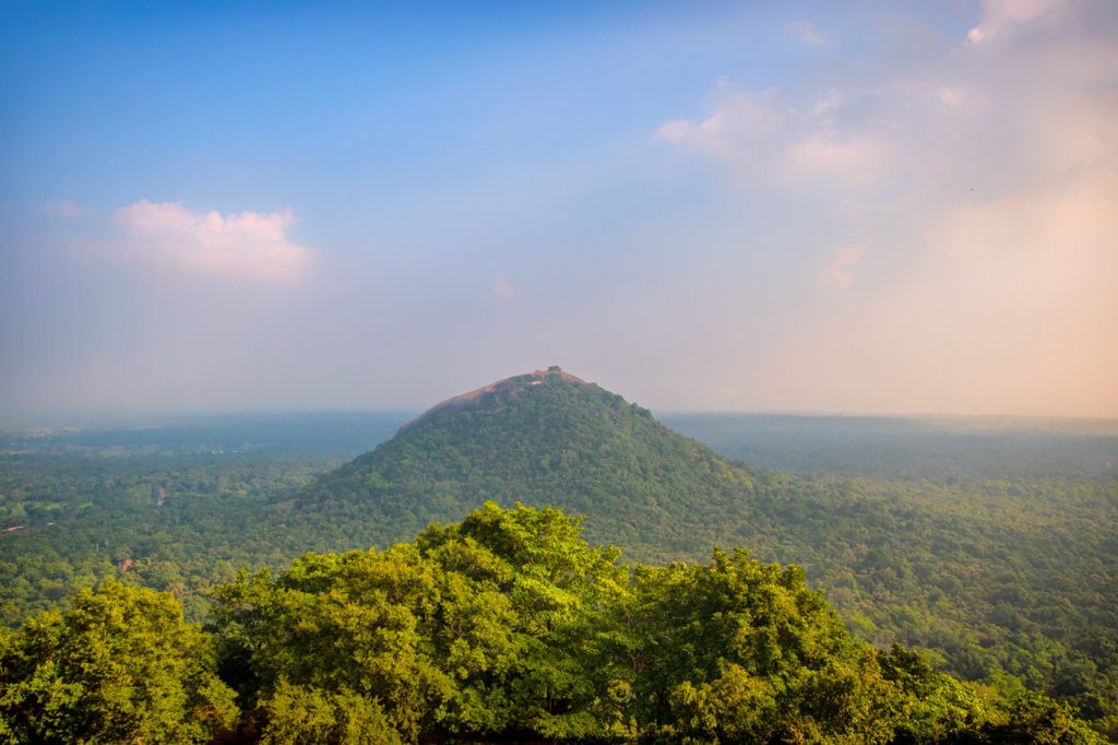 Sigiriya Rock Fortress view