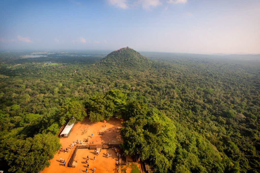 View from Sigiriya Rock Fortress