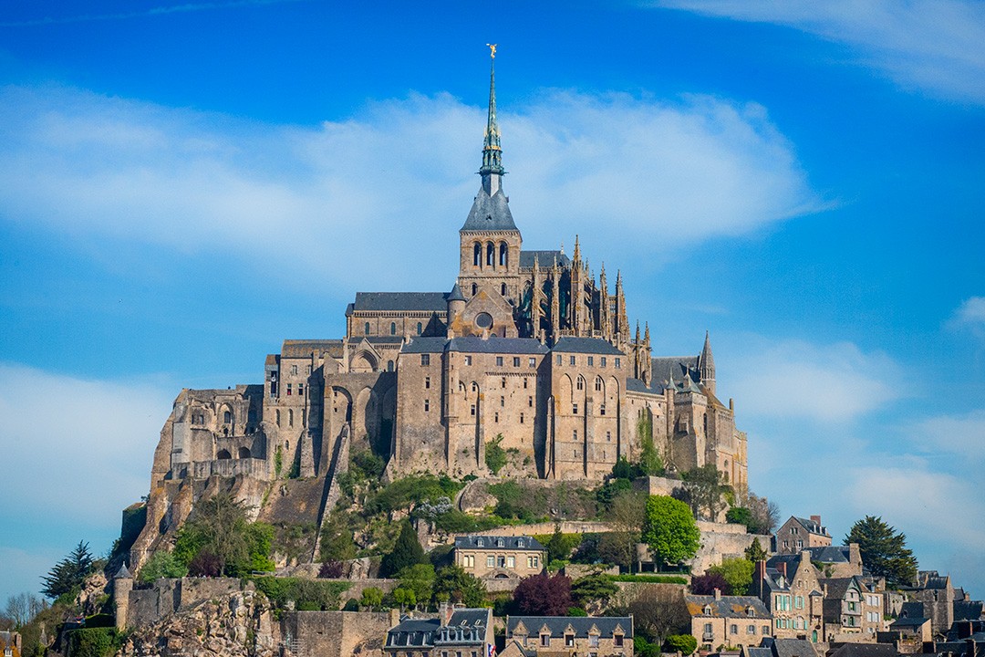 Mont Saint-Michel, Normandy’s abbey on a rock in a bay