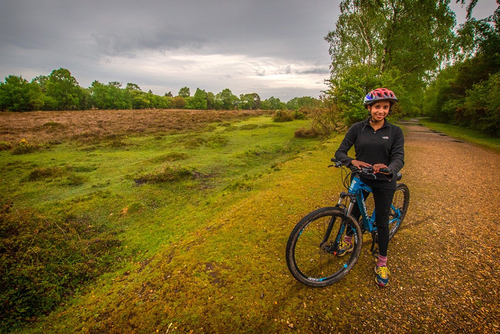 the new forest tour cycling