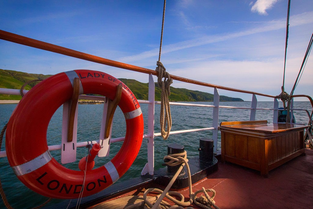 Tall ship sailing adventures off the west coast of Scotland Atlas & Boots
