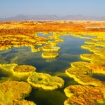 Dallol is one of the hottest and lowest places on Earth