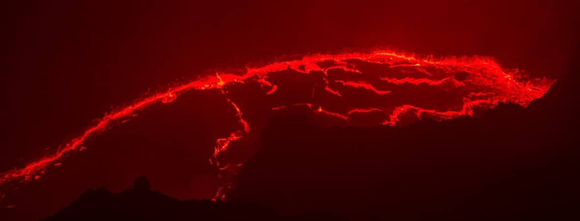 Erta Ale Volcano in the Danakil Depression