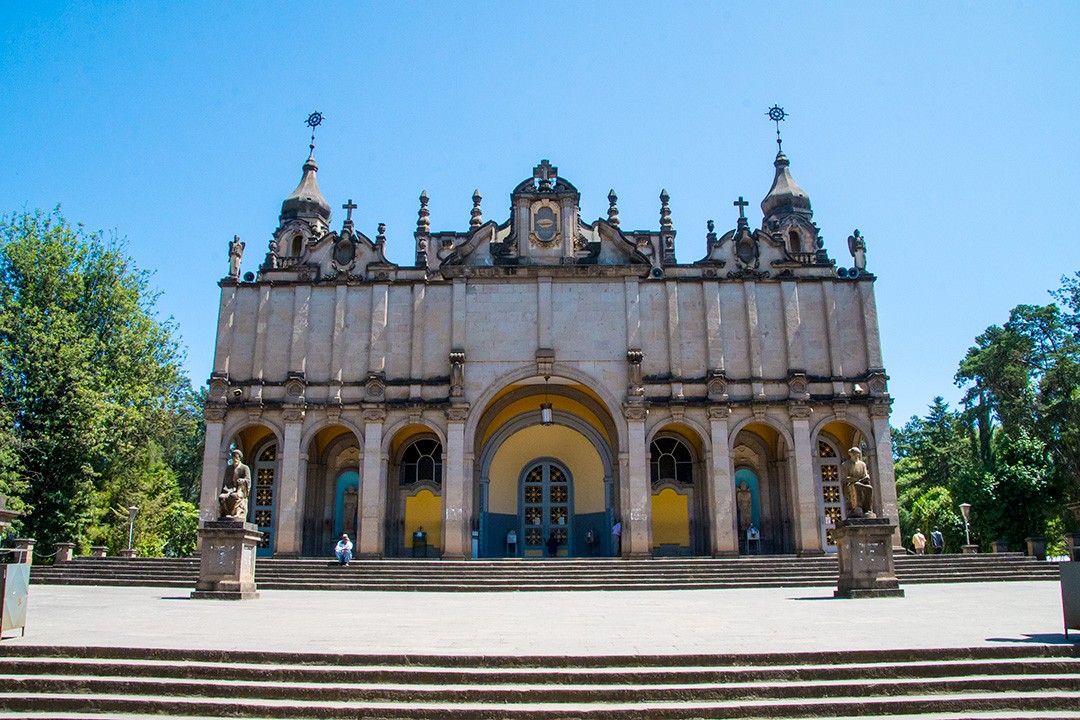 The Holy Trinity Cathedral on an addis ababa walking tour