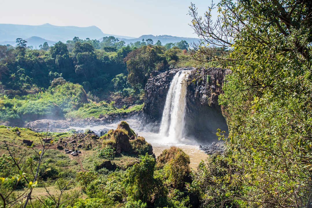 Blue Nile Falls ethiopia from above