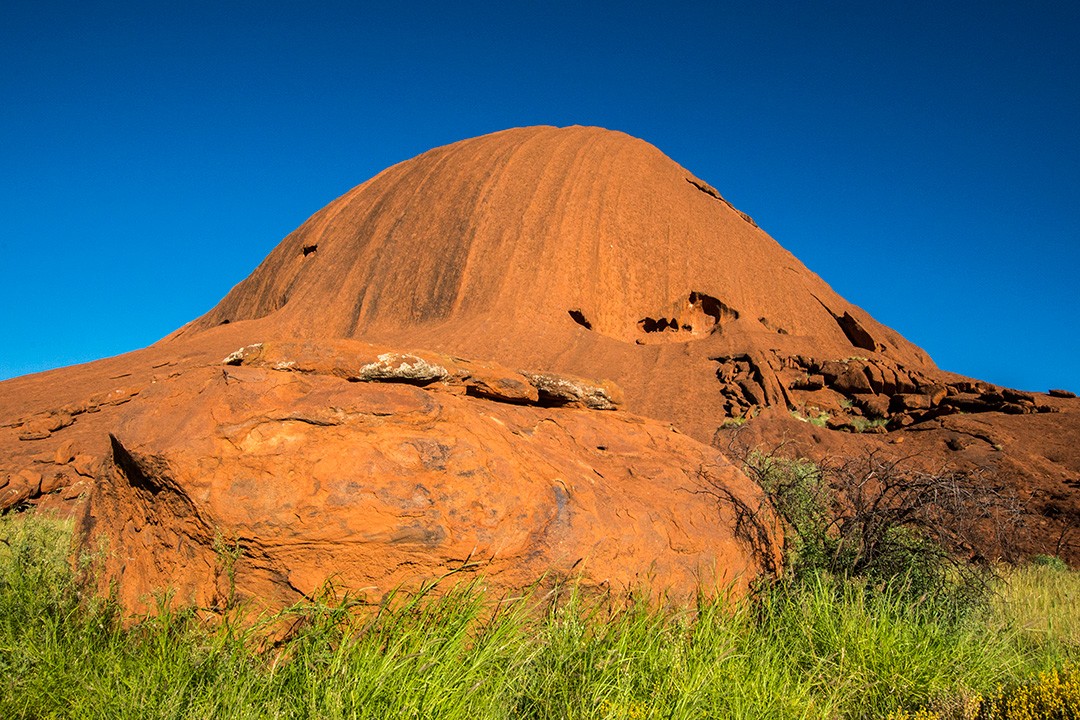 A scene from our Uluru rock tour
