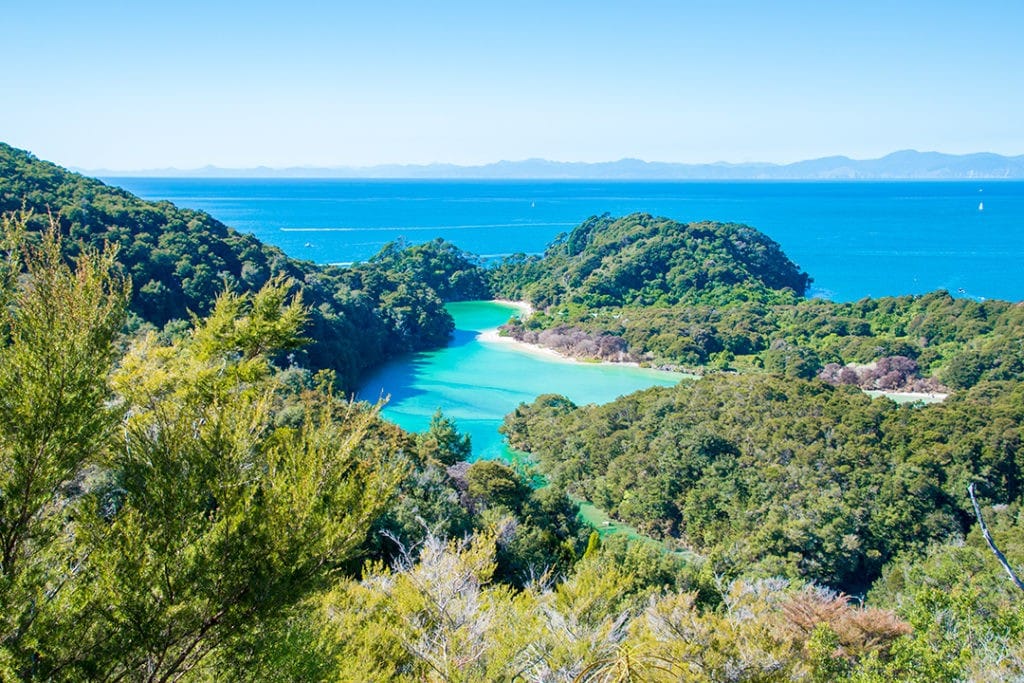 Abel Tasman National Park is named after the first European to discover New Zealand