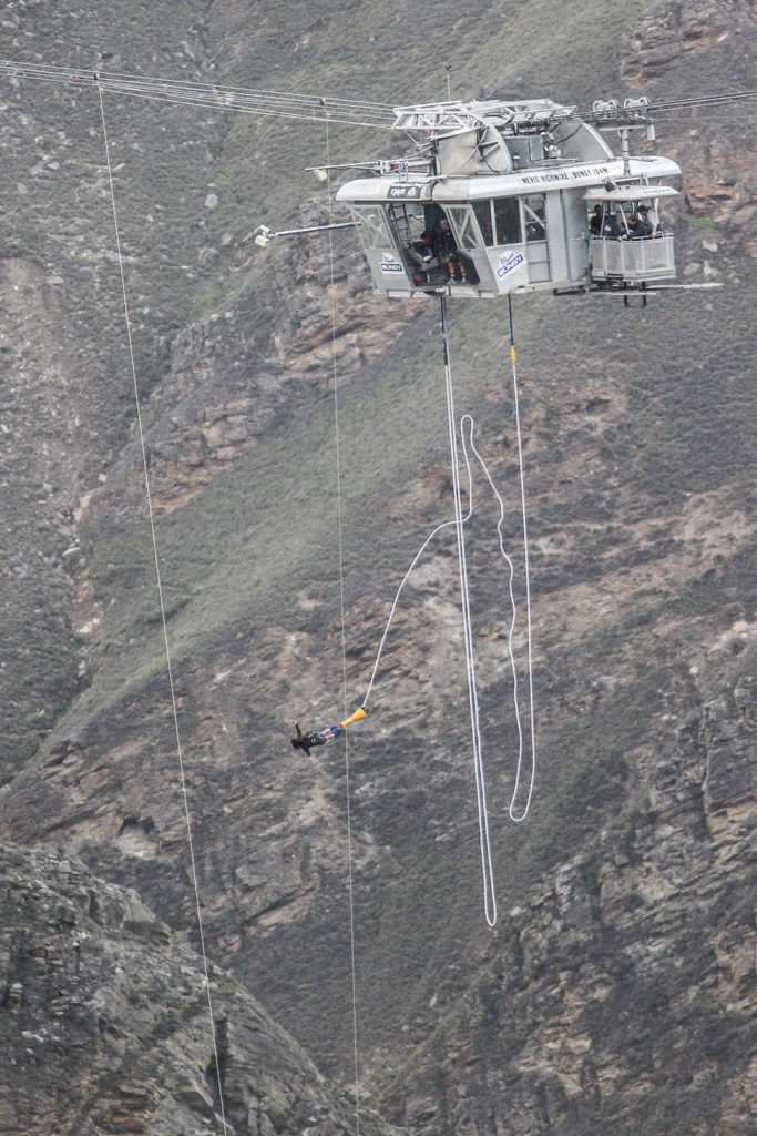 The 134m Nevis Bungy is the highest in New Zealand