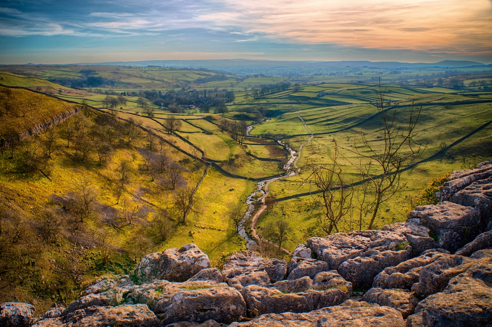 Malham Cove es una de las mejores vistas de los valles de Yorkshire