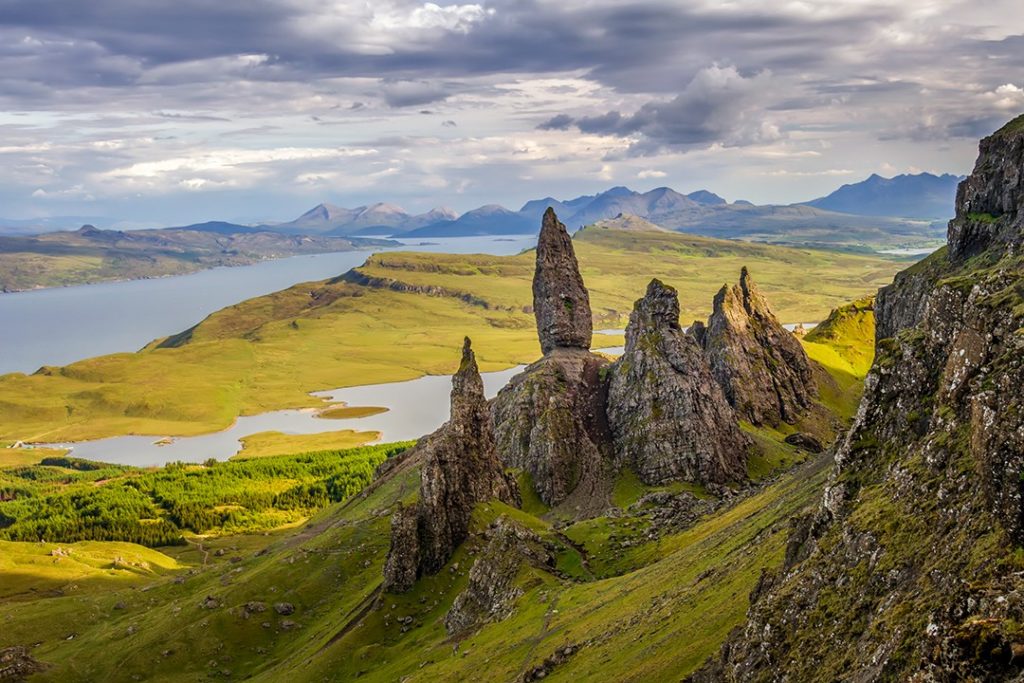 The Old Man of Storr is pictured in Ridley Scott film Prometheus