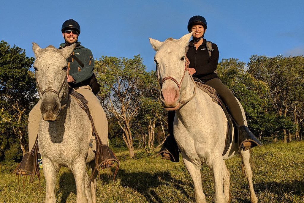 Horse riding in Monteverde