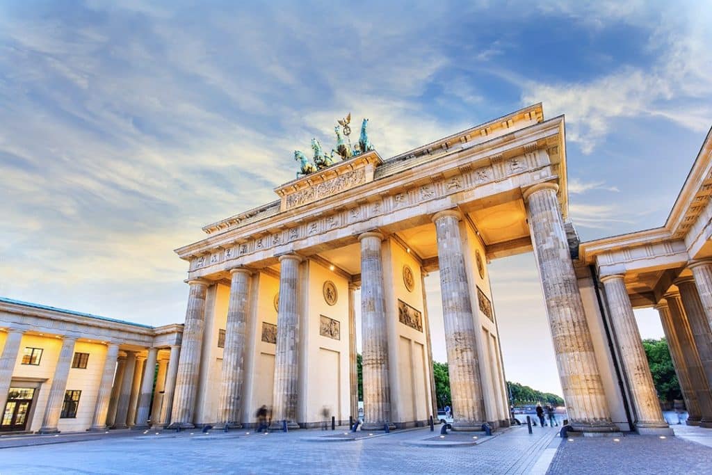 Brandenburger Gate in Berlin, Germany