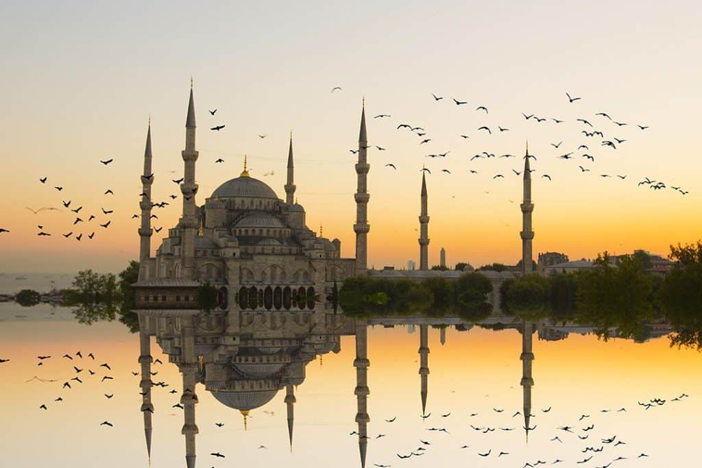 The Blue Mosque in Istanbul, Turkey