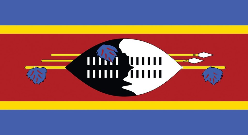 Bendera Swaziland Eswatini